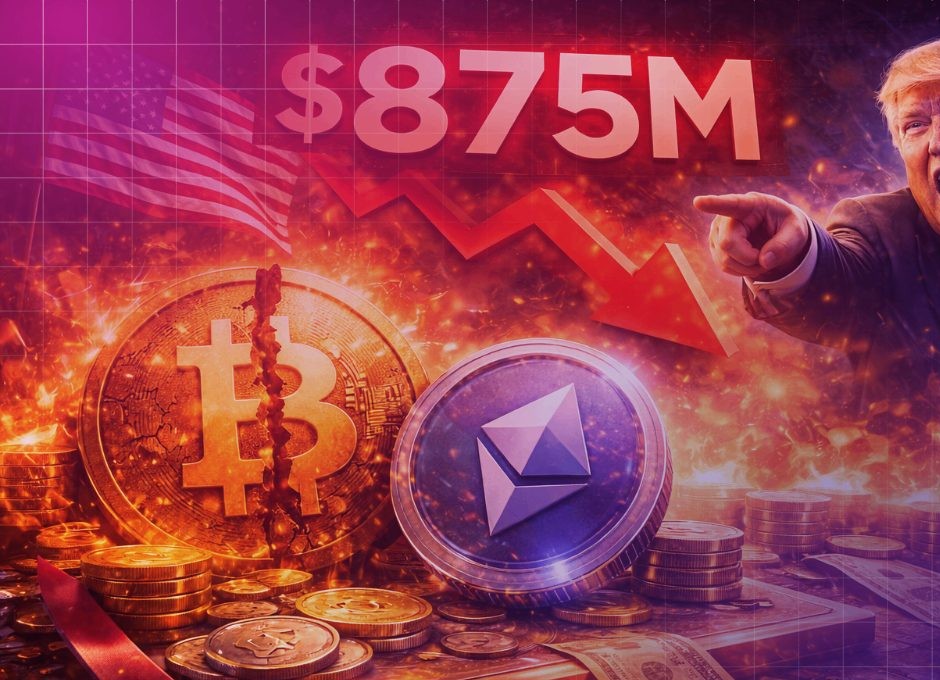 875 εκατομμύρια δολάρια εξαφανίστηκαν καθώς οι δασμοί του Τραμπ στην Ευρώπη προκάλεσαν κατάρρευση των κρυπτονομισμάτων.