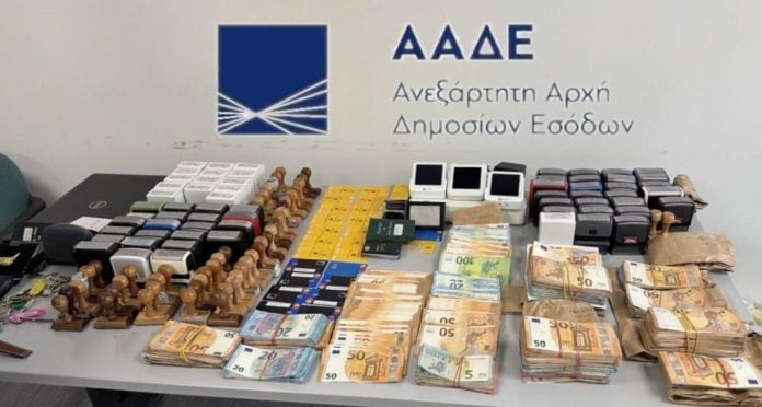 Τεράστιο δίκτυο αχυρανθρώπων με 380 επιχειρήσεις και χρέη 43 εκατ. ευρώ εξάρθρωσε η ΑΑΔΕ