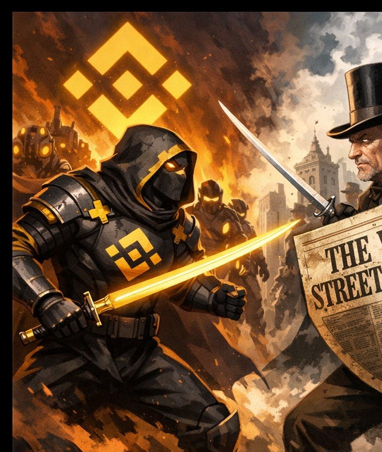 Binance: Η Κρυπτονομισματική Ανταλλαγή Σουτάρει το Wall Street Journal για 'Δυσφημιστική' Αναφορά σχετικά με τις Κυρώσεις κατά του Ιράν