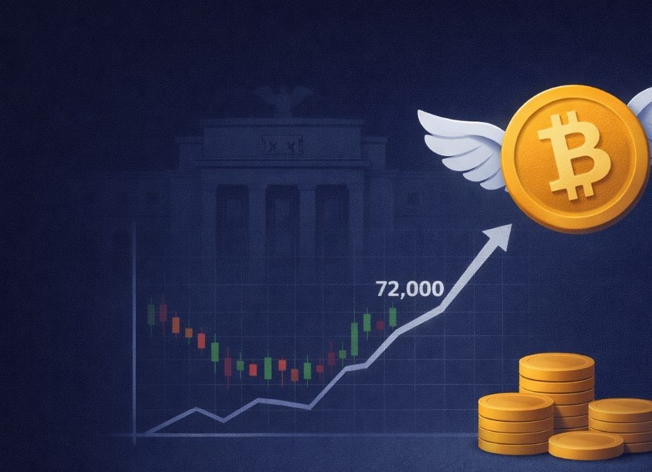 Πρόβλεψη Τιμής Bitcoin: Υποδείξεις για Μείωση Επιτοκίων από την Fed Στέλνουν το BTC Πάνω από $72K — Ξεκινάει μια Μεγάλη Άνοδος;