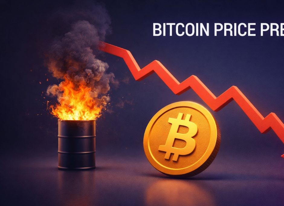 Πρόβλεψη Τιμής Bitcoin: Το Πετρέλαιο Μόλις Εκτοξεύτηκε 20% — Είναι το BTC Έτοιμο να Καταρρεύσει;