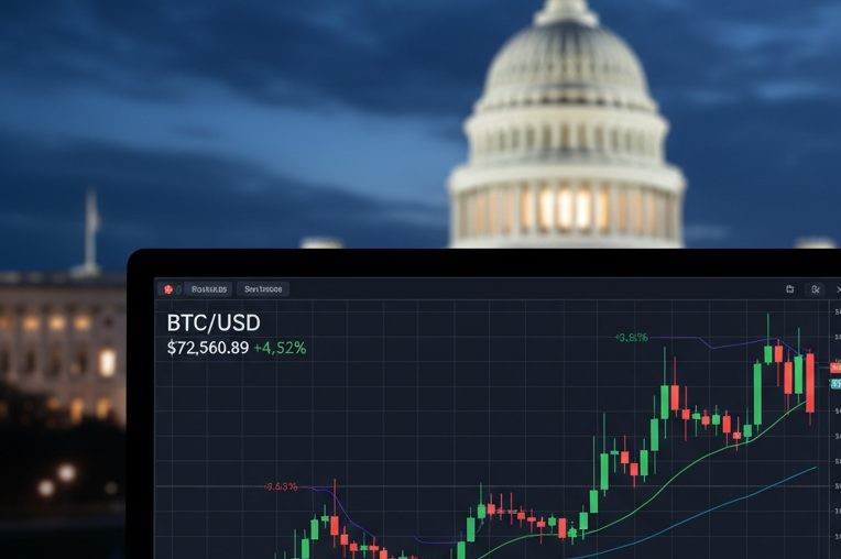 Το Bitcoin αυξάνεται καθώς οι αγορές τιμολογούν την ομιλία του Τραμπ για την Κατάσταση της Ένωσης.