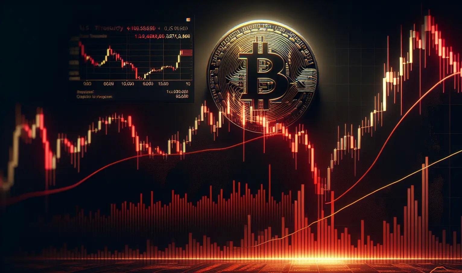 Η τιμή του BTC USD πέφτει κάτω από τα 67.000 δολάρια: Η απόδοση των 10ετών αμερικανικών ομολόγων πλησιάζει το ετήσιο υψηλό.