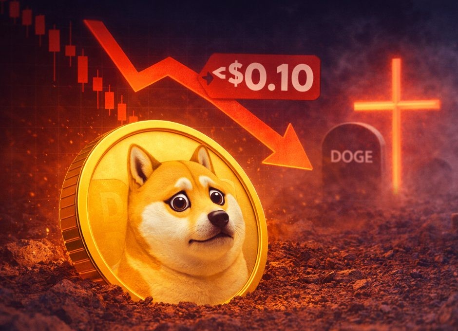 Πρόβλεψη Τιμής Dogecoin: Επιβεβαίωση Θανάσιμου Σταυρού καθώς το DOGE Βυθίζεται Κάτω από $0.10 – Θα Φτάσει το DOGE στο $0;
