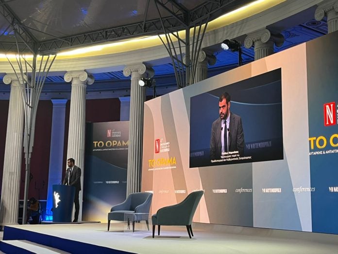 Π. Μαρινάκης στο 4ο Οικονομικό Συνέδριο της «Ν»: Η Ναυτεμπορική ενώνει την οικονομία με τη γνώση, την ενημέρωση με την αξιοπιστία, τη δημοσιογραφία με την κοινωνική ευθύνη