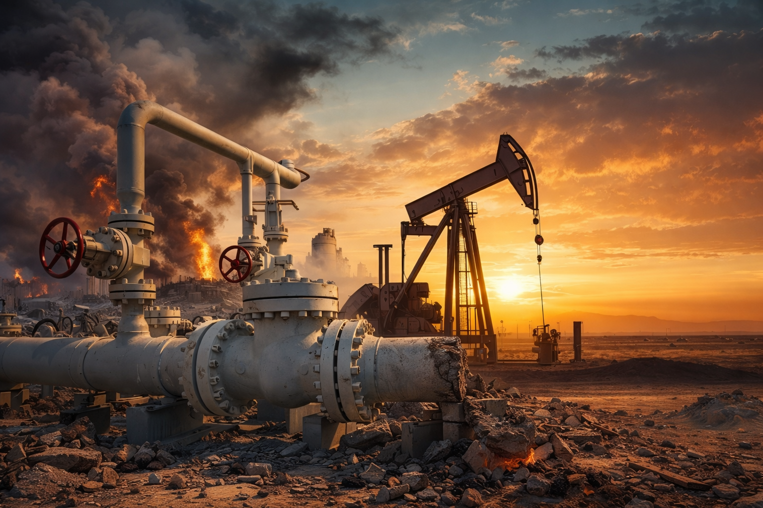 Πετρέλαιο: Απογειώθηκαν στο +63% το Brent και +51% το WTI το Μάρτιο με φόντο τον πόλεμο