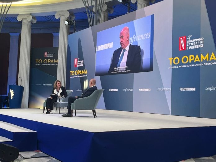 Σπ. Θεοδωρόπουλος στο 4ο Οικονομικό Συνέδριο της «Ν»: Κλειδί η ενίσχυση της παραγωγικότητας – Το μόνο που με φοβίζει είναι ο λαϊκισμός