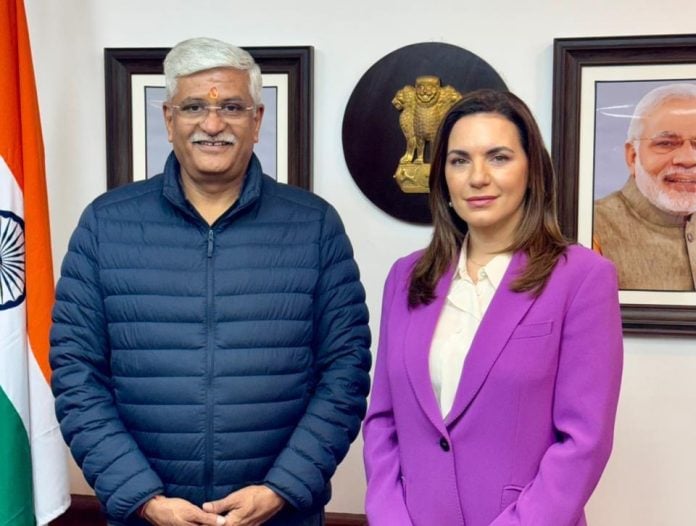 Στο Νέο Δελχί με την πρώτη απευθείας πτήση από Αθήνα η Όλγα Κεφαλογιάννη