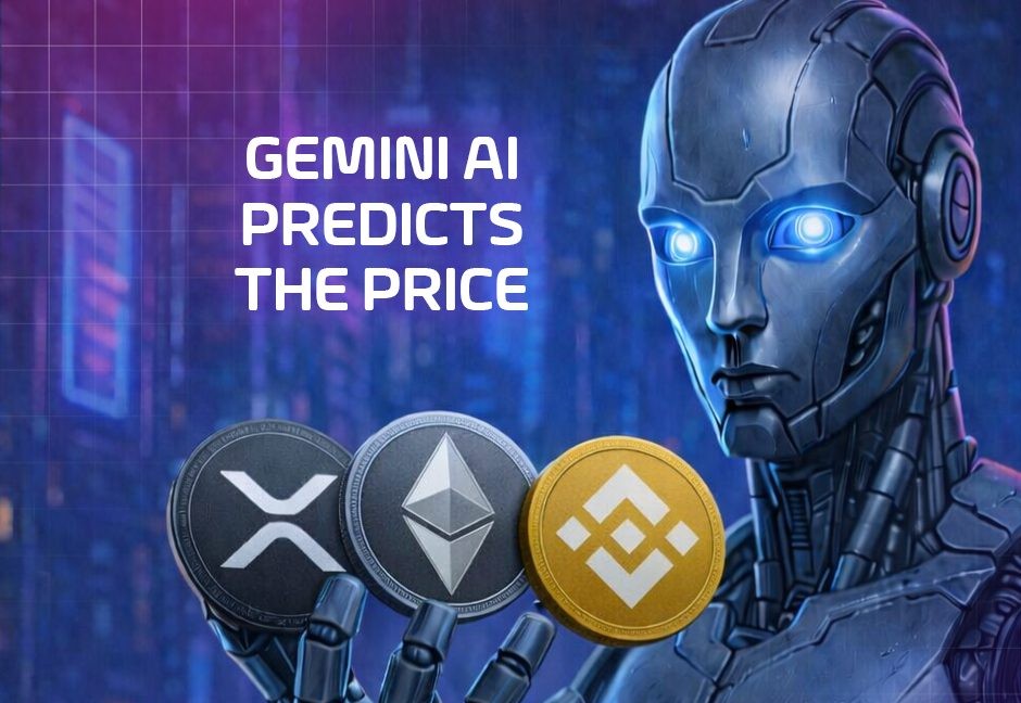Η Gemini AI προβλέπει την τιμή του XRP, ETH και BNB για την αρχή του 2026.
