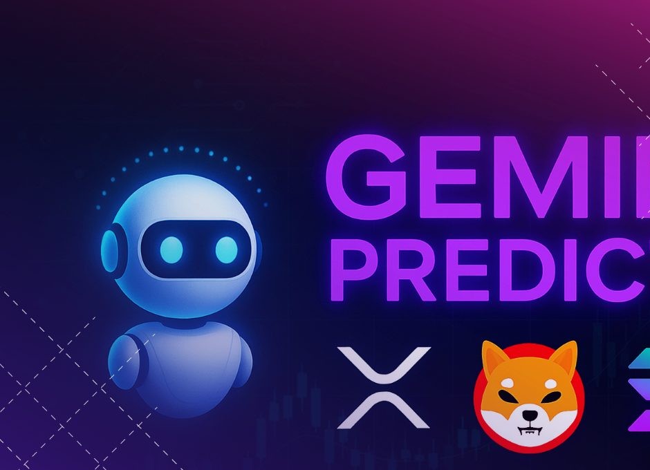 Η AI Gemini της Google προβλέπει την τιμή του XRP, του Shiba Inu και του Solana μέχρι το τέλος του 2025.