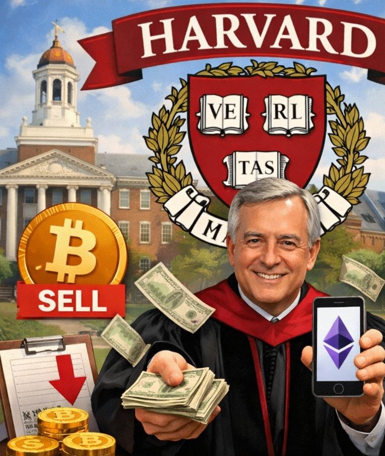 Το Χάρβαρντ επιλέγει ETH USD μετά τη μείωση της έκθεσης σε Bitcoin ETF.