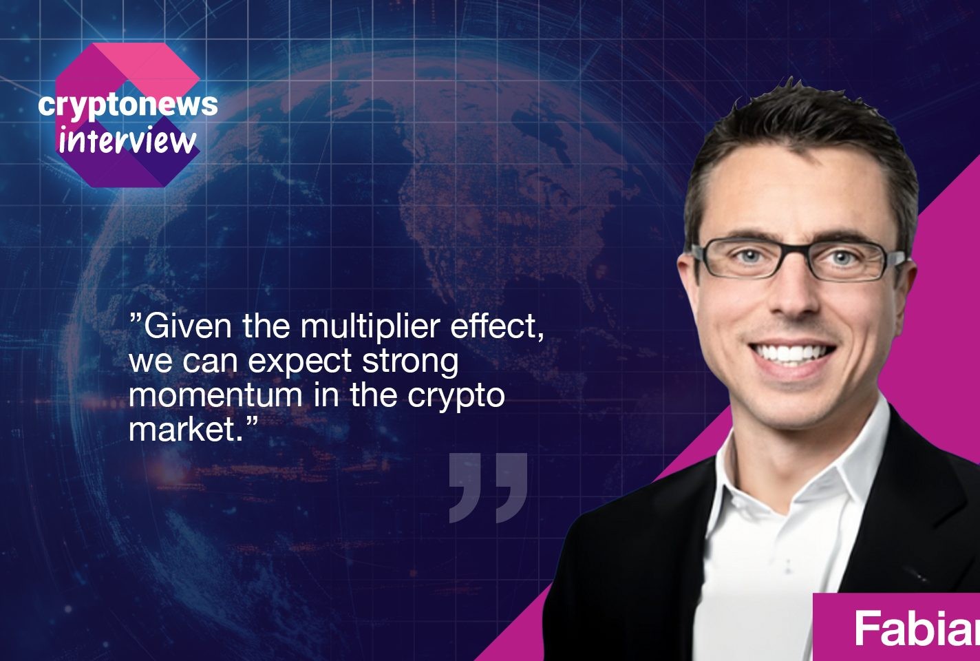 Ερχόμενη Σοκ Ζήτησης και Επίδραση Πολλαπλασιαστή: Η Αγορά Κρυπτονομισμάτων Ετοιμάζεται για Ισχυρή Ορμή, Λέει ο CIO της Sygnum, Fabian Dori.