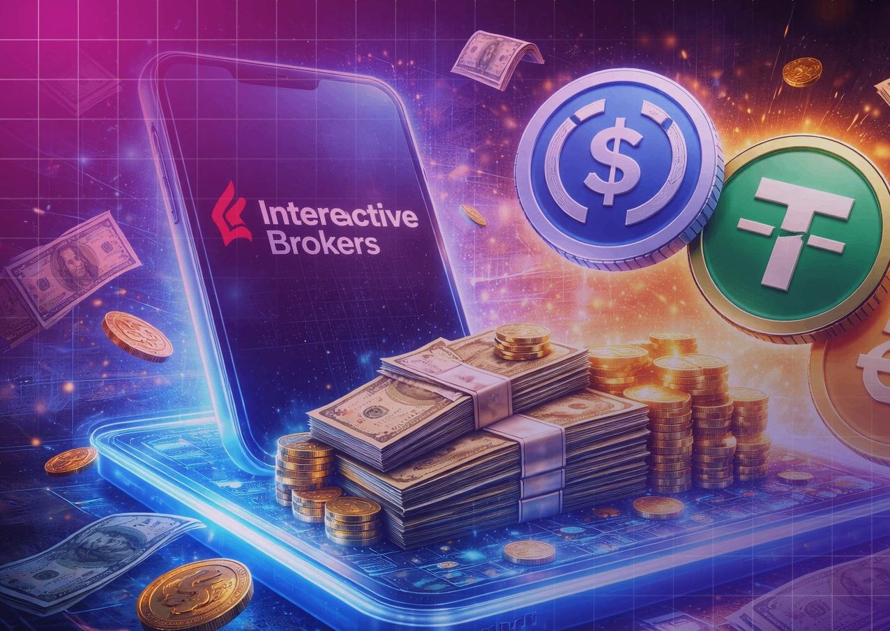 Η Interactive Brokers επιτρέπει στους πελάτες να χρηματοδοτούν λογαριασμούς με stablecoins.