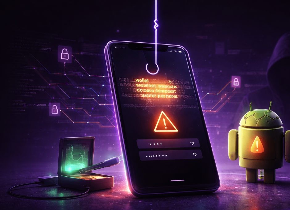 Ερευνητές της Ledger Αποκαλύπτουν Αδυναμία στο Android που Επιτρέπει την Κλοπή Σπόρων Πορτοφολιού