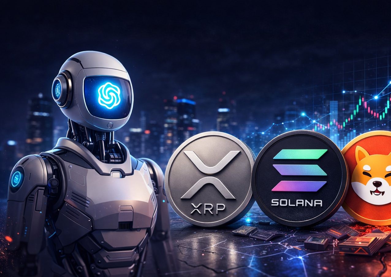 Νέο ChatGPT Προβλέπει την Τιμή του XRP, Solana και Shiba Inu Μέχρι το Τέλος του 2026