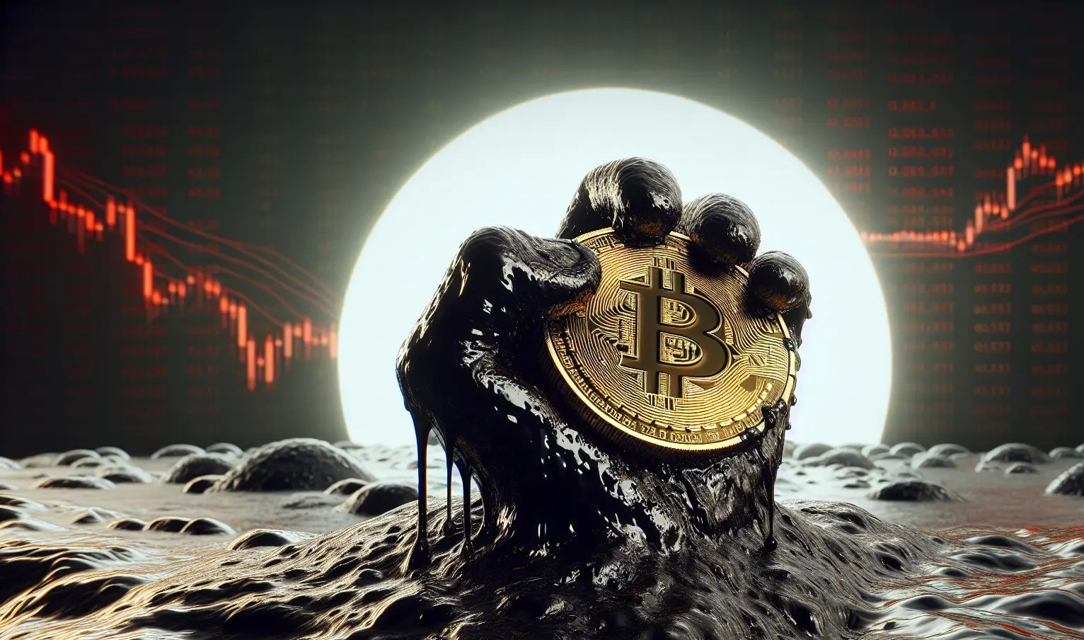 Η τιμή του πετρελαίου εκτοξεύεται κοντά στα 100 δολάρια, σταματώντας την εκτόξευση του Bitcoin.