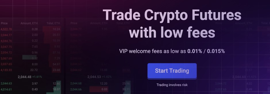 Η PrimeXBT αποκαλύπτει μια νέα εποχή χαμηλού κόστους στο εμπόριο κρυπτονομισμάτων με συμβόλαια μελλοντικής εκπλήρωσης.