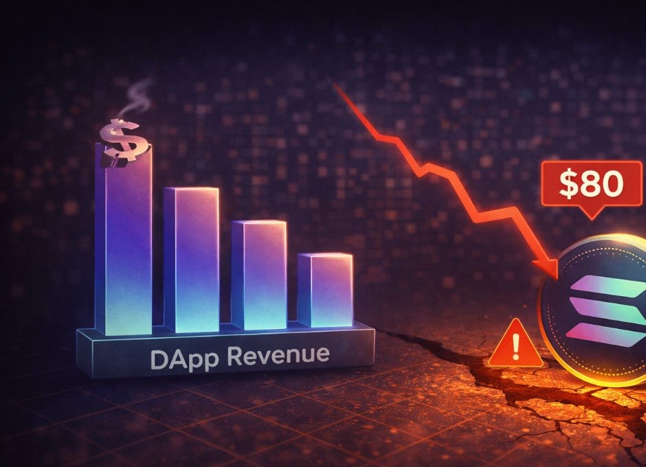 Τα έσοδα από DApp της Solana πέφτουν σε χαμηλό 18 μηνών καθώς η τιμή του SOL κινδυνεύει να επαναλάβει τα 80 δολάρια.