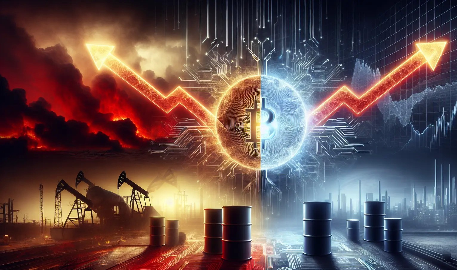 Σταγγιστική Πληθωριστική Κρίση 2.0: Σήμερα ο Χρυσός εκτοξεύεται, το Πετρέλαιο υποχωρεί, το Bitcoin γεμίζει υπερβολικά το κενό.