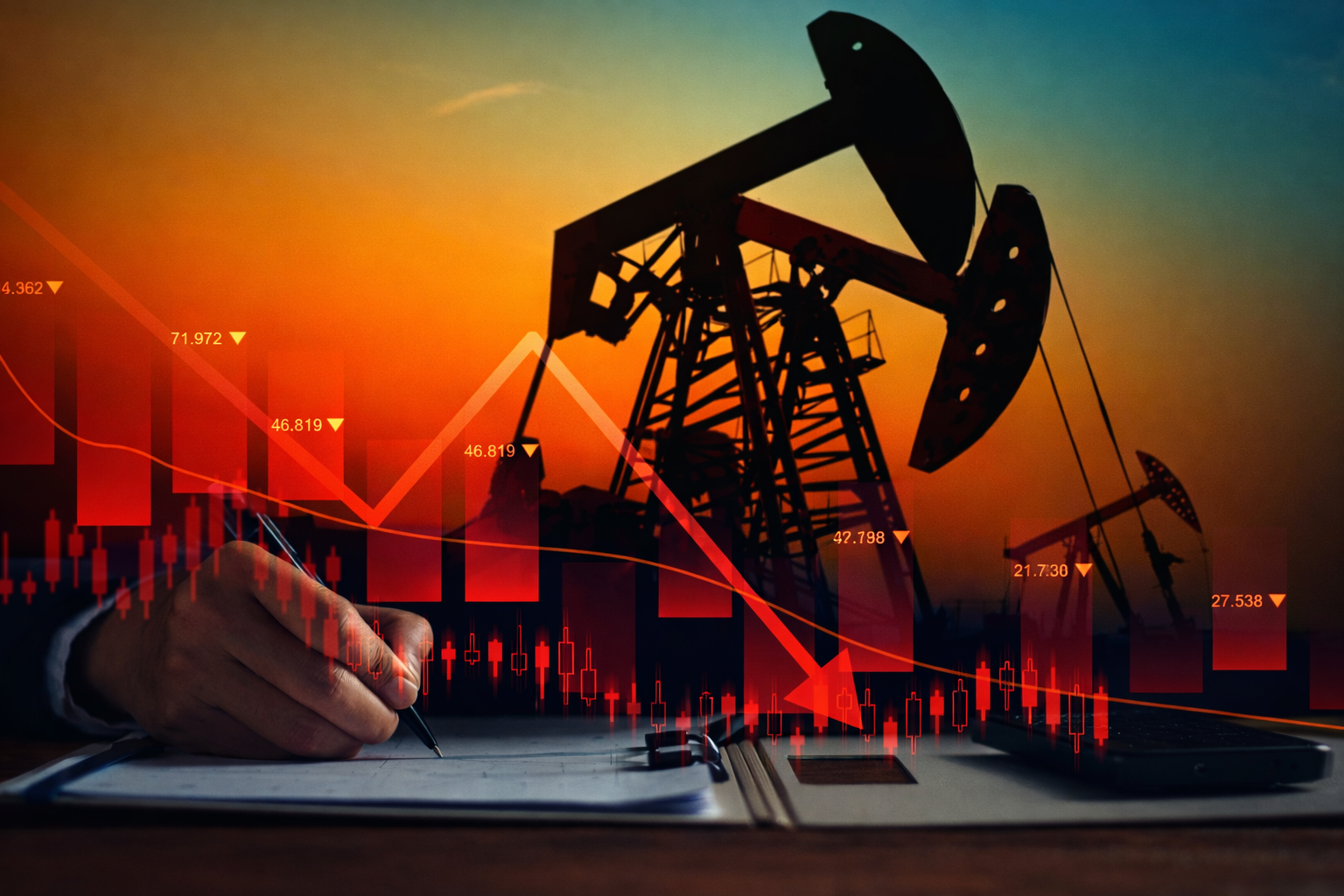 Πτώση μετοχών, άλμα πετρελαίου και πίεση στα ομόλογα μετά το διάγγελμα Τραμπ (γραφήματα)