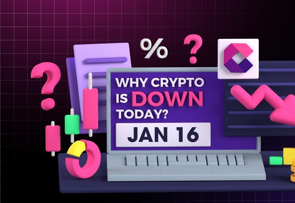 Γιατί είναι το κρυπτονόμισμα κάτω σήμερα; – 16 Ιανουαρίου 2026