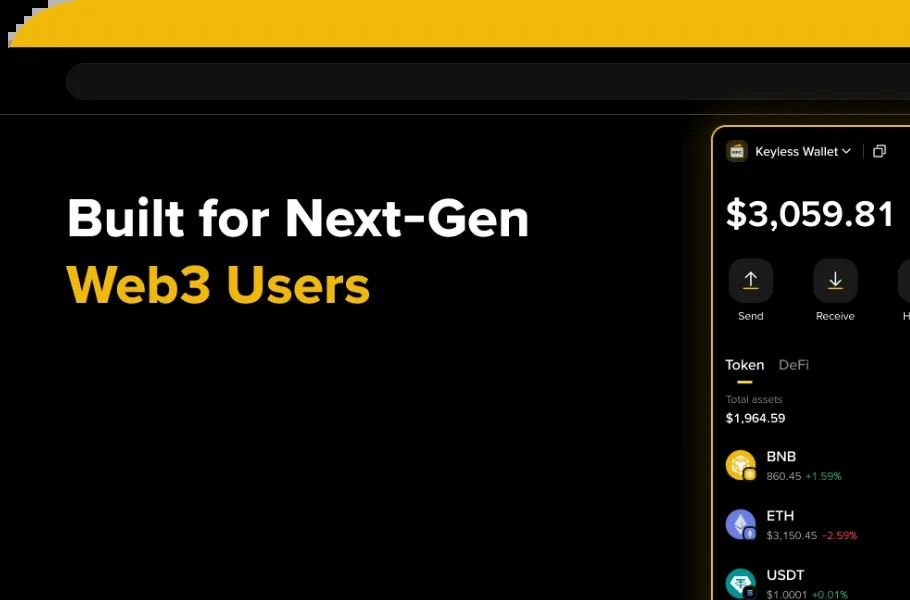 Η Κλειδώματά σας για το DeFi: Παρουσιάζουμε το Binance Web3 Wallet